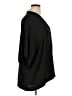 H&M 100% Polyester Black 3/4 Sleeve Blouse Size XL - photo 4