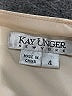 Kay Unger Print Ivory Cocktail Dress Size 4 - photo 7