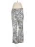 Sigrid Olsen Paisley Silver Casual Pants Size 8 - photo 1