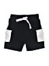 Olive + Scout Color Block Black Cargo Shorts Size 2T - photo 1