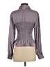 MICHAEL Michael Kors Gray Long Sleeve Blouse Size S - photo 2