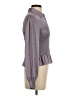MICHAEL Michael Kors Gray Long Sleeve Blouse Size S - photo 4