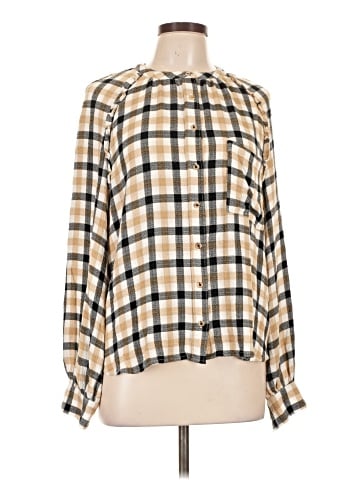 Pilcro Long Sleeve Blouse (view 1)