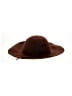 Unbranded 100% Wool Solid Brown Hat One size - photo 1