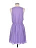 BCBGeneration Solid Purple Casual Dress Size M - photo 2