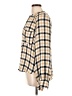 Pilcro Plaid Tan Long Sleeve Blouse Size L - photo 5