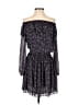 MICHAEL Michael Kors 100% Polyester Stars Purple Cocktail Dress Size XS - photo 1