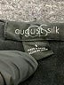 August Silk Black Cardigan Size S - photo 7