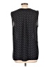 Ann Taylor Polka Dots Black Sleeveless Blouse Size L - photo 2