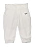 Nike 100% Polyester White Track Pants Size XS (kids) - photo 1