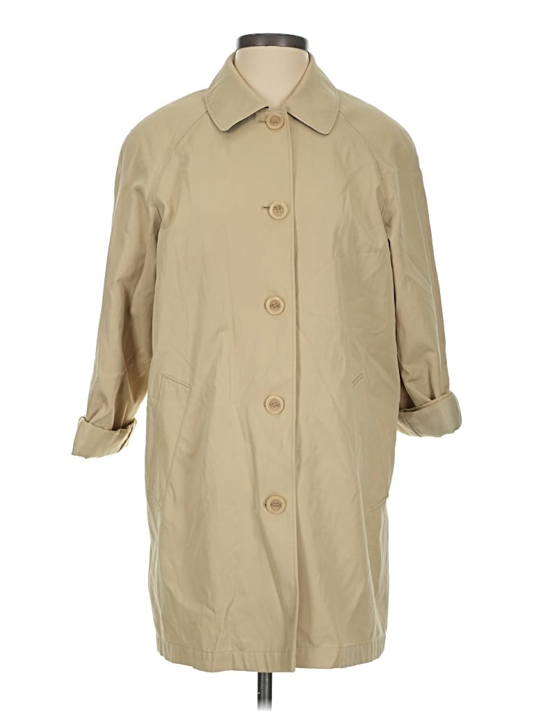 Pre-owned Talbots Trenchcoat In Tan