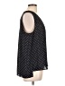 Ann Taylor Polka Dots Black Sleeveless Blouse Size L - photo 4