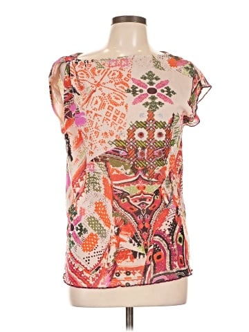 FUZZI Short Sleeve Blouse (view 1)
