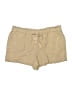 Ann Taylor LOFT Solid Tan Khaki Shorts Size XL - photo 1