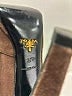 Prada 100% Leather Brown Heels Size EU 37 1/2 - photo 6