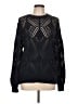 360 Sweater Hearts Black Pullover Sweater Size L - photo 1