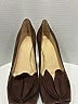 Prada 100% Leather Brown Heels Size EU 37 1/2 - photo 5