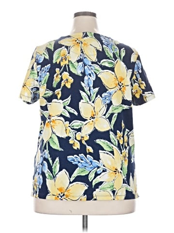 Alfred Dunner Short Sleeve Blouse (view 2)