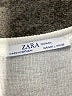 Zara White Ivory Long Sleeve T-Shirt Size L - photo 7