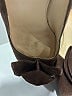 Prada 100% Leather Brown Heels Size EU 37 1/2 - photo 4
