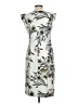 Glamour Print Ivory Cocktail Dress Size 10 - photo 2