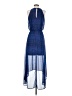 Xhilaration 100% Polyester Blue Cocktail Dress Size S - photo 2