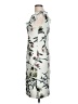 Glamour Print Ivory Cocktail Dress Size 10 - photo 5