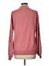 New York & Company 100% Acrylic Polka Dots Pink Pullover Sweater Size L - photo 2