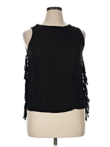 Sun & Shadow Sleeveless Blouse (view 1)