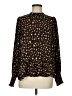 Sienna Sky 100% Polyester Brown Long Sleeve Blouse Size M - photo 1