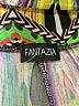 Fantazia Print Green Casual Pants Size M - photo 4