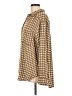 Pilcro Plaid Brown Long Sleeve Button-Down Shirt Size L - photo 5