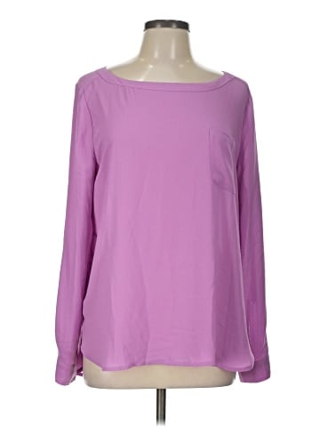 Ann Taylor LOFT Long Sleeve Blouse (view 1)