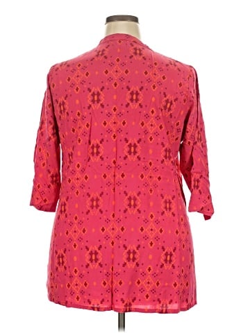 Novica 3/4 Sleeve Blouse (view 2)