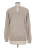 Ann Taylor LOFT 100% Cotton Tan Pullover Sweater Size M - photo 2