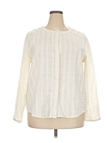 Croft & Barrow Long Sleeve Blouse (view 1)