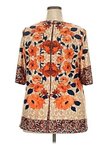 One World Short Sleeve Blouse (view 2)