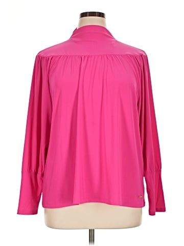 Anne Klein Long Sleeve Blouse (view 1)