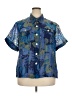 Ruby Rd. Blue Short Sleeve Blouse Size 20 - photo 1