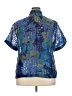 Ruby Rd. Blue Short Sleeve Blouse Size 20 - photo 2