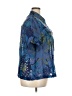 Ruby Rd. Blue Short Sleeve Blouse Size 20 - photo 4