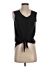H By Halston 100% Rayon Black Sleeveless Blouse Size XS - photo 1