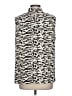 Neiman Marcus Animal Print Ivory Sleeveless Blouse Size L - photo 2