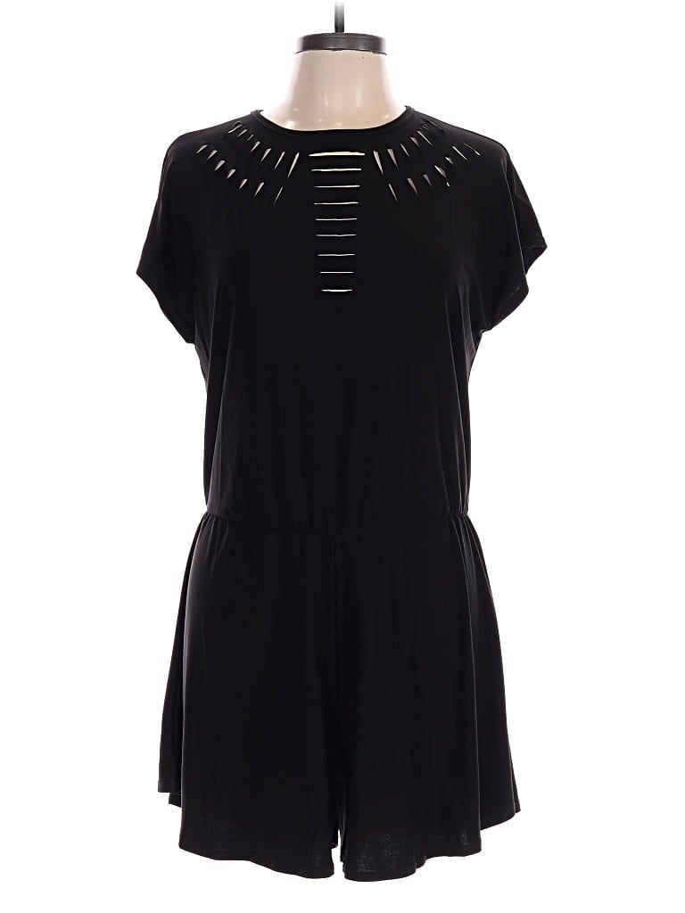 Jordan Taylor Romper In Black