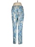 Talbots Paisley Floral Blue Casual Pants Size 6 - photo 2