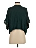 MNG Suit Green 3/4 Sleeve Blouse Size XXS - photo 2