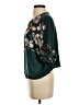 MNG Suit Green 3/4 Sleeve Blouse Size XXS - photo 5