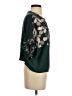 MNG Suit Green 3/4 Sleeve Blouse Size XXS - photo 4