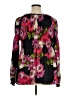 Sunny Leigh 100% Polyester Black Long Sleeve Blouse Size XL - photo 2