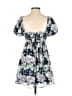 Lulus 100% Polyester Floral Gray Casual Dress Size XS - photo 2